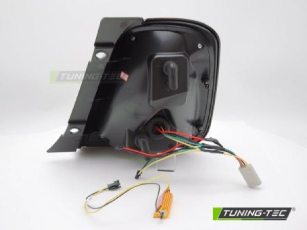 VOLL LED Upgrade Design Rückleuchten Set für Fiat 500 15-24 rot/klar