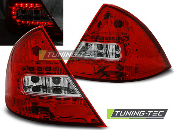 LED Upgrade Design Rückleuchten für Ford Mondeo MK3 00-07 rot/klar