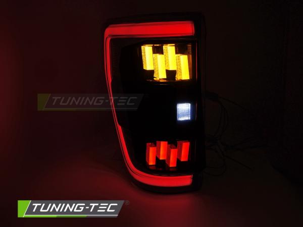 VOLL LED Upgrade Design Rückleuchten Set für Ford F150 MK14 20-23 schwarz/rauch mit dyn. Blinker