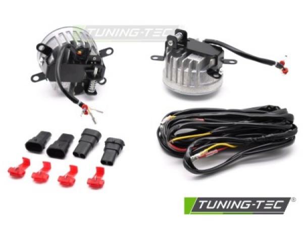 Upgrade LED Nebelscheinwerfer Set für Ford, Opel, Renault, Peugeot, Citroen, Dacia, Suzuki, Porsche schwarz/rauch