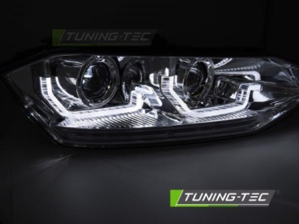 LED Upgrade Design Scheinwerfer für VW Polo VI 2G 3/5 Türer ab 2017 chrom dynamisch