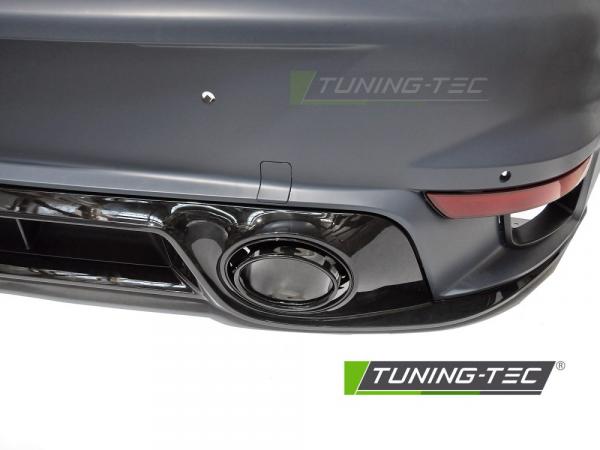 Upgrade Sport Design Heckstoßstange für Porsche 911 992 2019+ inkl. Diffusor und Reflektoren