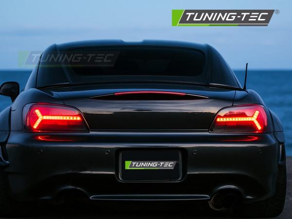 VOLL LED Upgrade Design Rückleuchten Set für HONDA S2000 AP1 00-03 Schwarz/Smoke