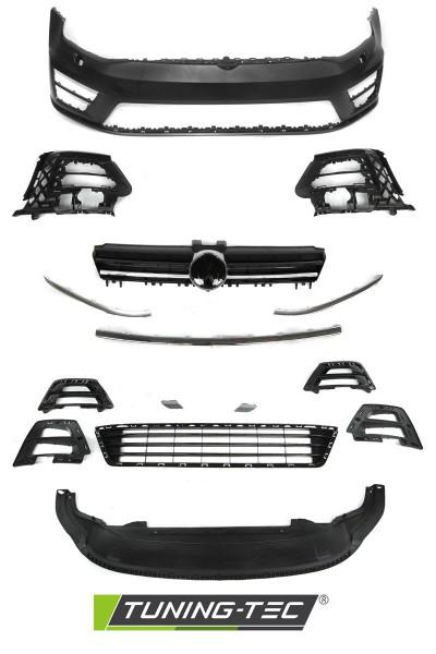 Upgrade Design Frontstoßstange für VW Golf 7 13-17 Lim./Variant mit PDC und SRA