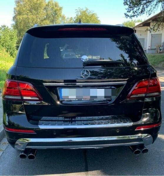 Voll LED Upgrade Design Rückleuchten für Mercedes Benz ML W166 11-15 rot/klar