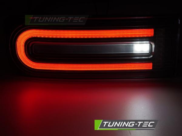 VOLL LED Upgrade Design Rückleuchten Set für Mercedes Benz G-Klasse W464 18+ schwarz / rauch mit dyn. Blinker