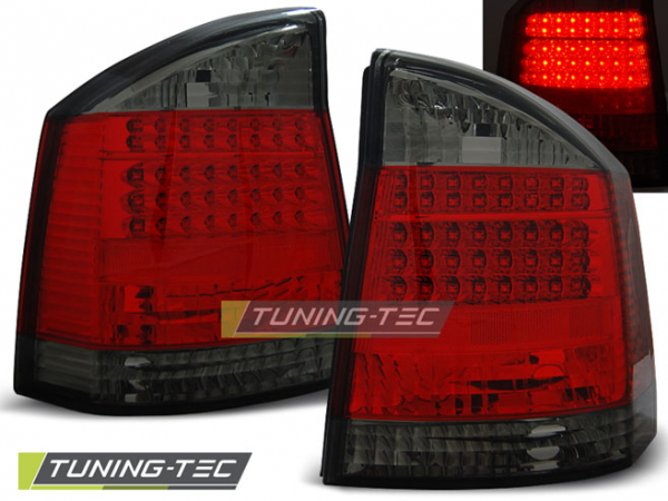 LED Upgrade Design Rückleuchten für Opel Vectra C Limousine 02-08 rot/rauch