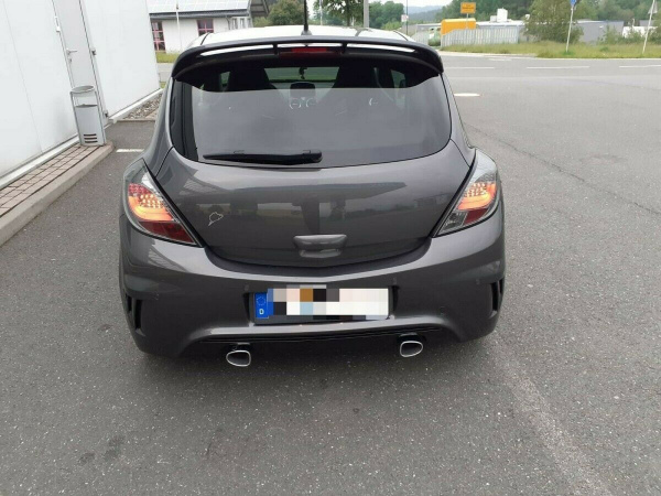 LED Lightbar Design Rückleuchten für Opel Corsa D (3-Türer) 06-14 rauch