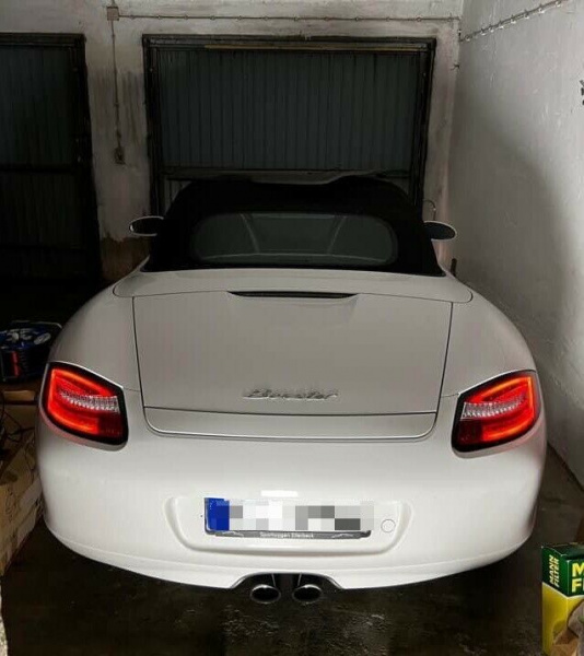 Voll LED Upgrade Design Rückleuchten für Porsche Cayman 987c 05-09/Boxster 987 05-08 rot/klar