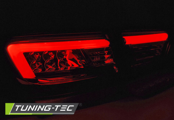 LED Lightbar Design Rückleuchten für Renault Clio IV (4) 13-16 rot/rauch