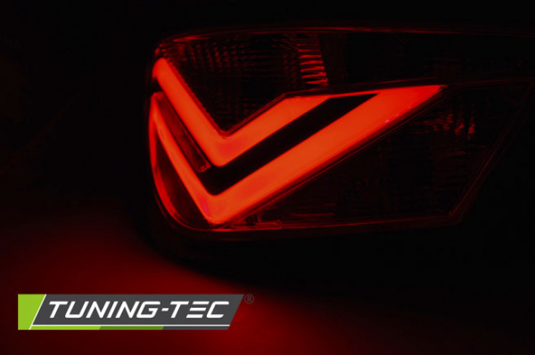 LED Lightbar Design Rückleuchten für Seat Ibiza 6J (3-Türer) 08-12 schwarz