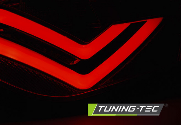 LED Lightbar Design Rückleuchten für Seat Ibiza 6J (3-Türer) 08-12 schwarz
