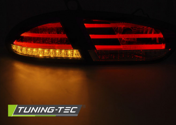 LED Upgrade Design Rückleuchten für Seat Leon 1P Facelift 09-12 schwarz