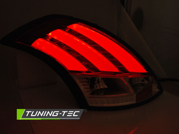 LED Lightbar Design Rückleuchten für Suzuki Swift V Facelift 10-17 rauch