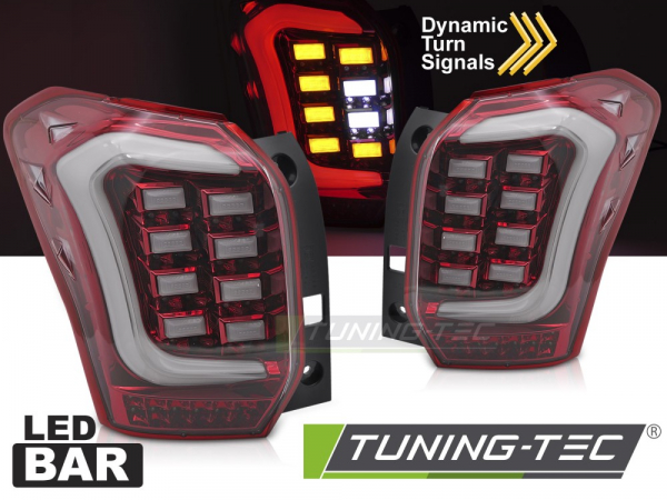 VOLL LED Upgrade Design Rückleuchten für Subaru Forester 13-18 rot/weiß mit dyn. Blinker