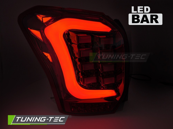VOLL LED Upgrade Design Rückleuchten für Subaru Forester 13-18 schwarz/rauch mit dyn. Blinker