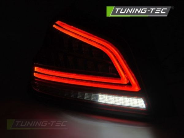 VOLL LED Lightbar Design Rückleuchten Set für Subaru WRX 14-21 rot/rauch mit dyn. Blinker