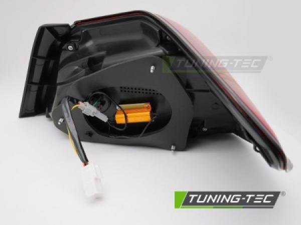 VOLL LED Lightbar Design Rückleuchten Set für Subaru WRX 14-21 rot/rauch mit dyn. Blinker