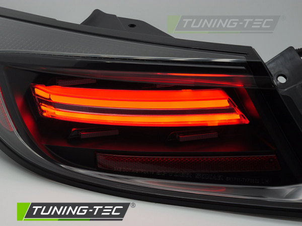 Upgrade LED Lightbar Design Rückleuchten für Toyota GR86 21+ schwarz/klar mit dyn. Blinker