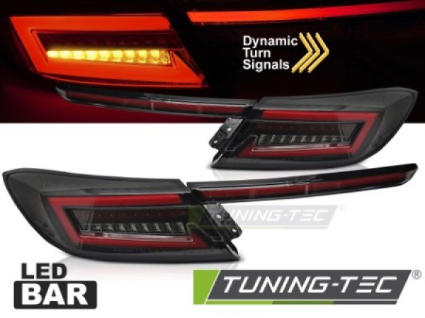 Upgrade LED Lightbar Design Rückleuchten für Toyota GR86 21+ rot/schwarz/rauch mit dyn. Blinker