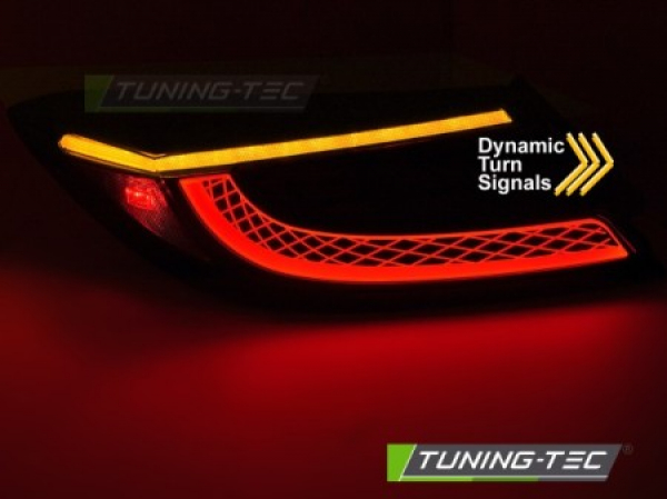 Upgrade VOLL LED Lightbar Design Rückleuchten für Toyota GR86 21+ rot/klar mit dyn. Blinker