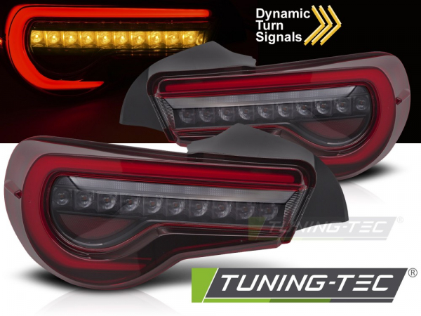 Upgrade LED Lightbar Design Rückleuchten für Toyota GT86 12-21 rot mit dyn. Blinker