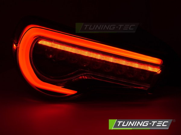 Upgrade LED Lightbar Design Rückleuchten für Toyota GT86 12-21 rot mit dyn. Blinker