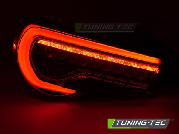 Upgrade LED Lightbar Design Rückleuchten für Toyota GT86 12-21 schwarz/rauch mit dyn. Blinker