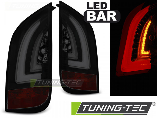 LED Lightbar Design Rückleuchten für VW UP! und Skoda Citigo 11-21 schwarz/rauch