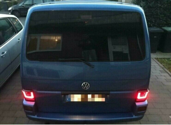 LED Lightbar Design Rückleuchten für VW T4 90-03 rot/rauch
