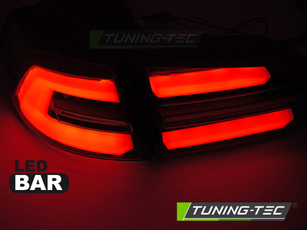 VOLL LED Upgrade Design Rückleuchten Set für VW Golf 7 (VII) Variant (Kombi) 12-17 schwarz mit dynamischem LED Blinker