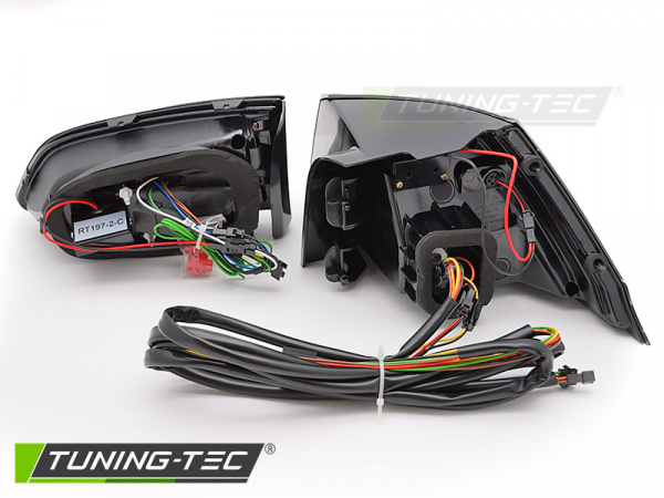 VOLL LED Upgrade Design Rückleuchten Set für VW Golf 7 (VII) Variant (Kombi) 12-17 schwarz mit dynamischem LED Blinker