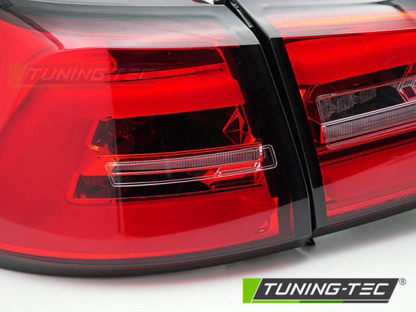 VOLL LED Upgrade Design Rückleuchten Set für VW Golf 7 Facelift Variant (Kombi) 17-20 rot/weiß mit dynamischem LED Blinker