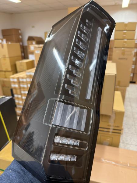 B-Ware  Voll LED Upgrade Design Rückleuchten Set passend für VW CRAFTER / MAN TGE 2017+ schwarz/klar mit dyn.Blinker