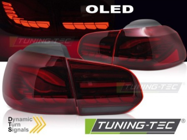 OLED Upgrade Design Rückleuchten Set für VW Golf 6 (VI) 08-12 rot mit dynamischem Blinker