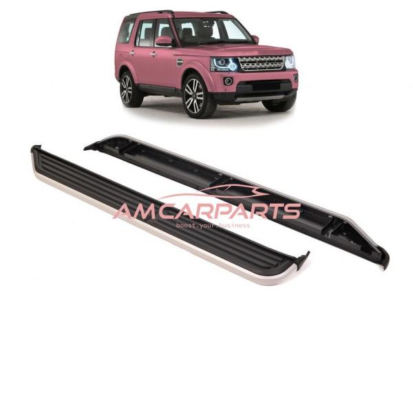 Upgrade Design Trittbretter / Einstiegsleisten passend für Land Rover Discovery 3+4 05-15 inkl. Montagematerial
