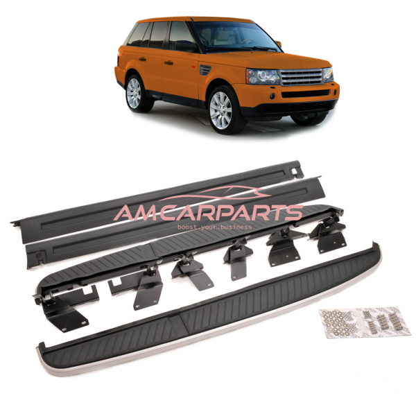 Upgrade Design Trittbretter / Einstiegsleisten passend für Land Rover Range Rover Sport 05-13 inkl. Montagematerial