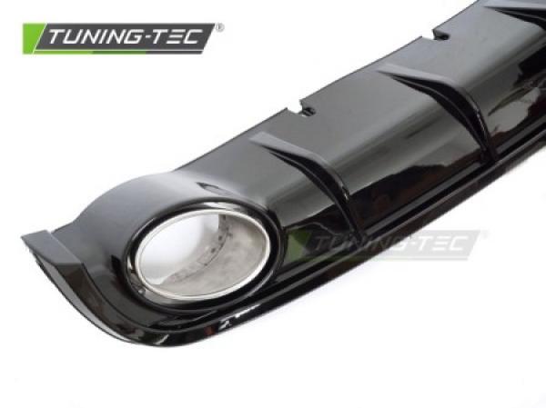 Upgrade Sport Design Heck Diffusor passend für Audi A6 C7 (4G) Lim+Avant 11-14 Hochglanz schwarz