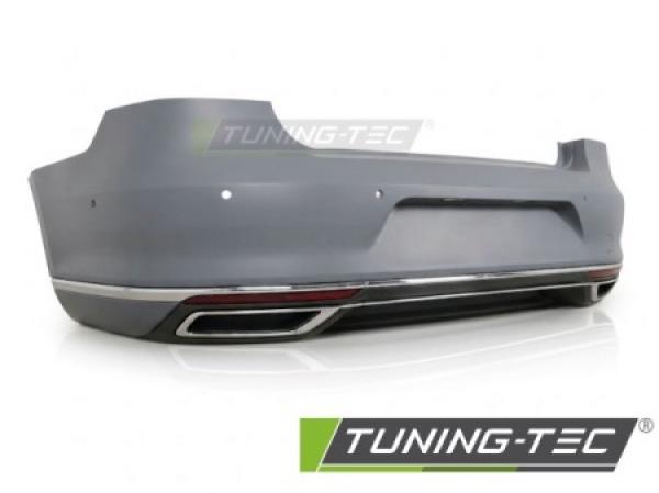 Upgrade Sport Design Heckstoßstange passend für VW Passat B7 Limousine 10-14 mit PDC Aussparungen / Zubehör
