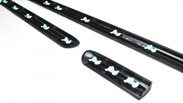 Upgrade Design Türleisten für BMW E46 Lim./Touring 98-06 schwarz