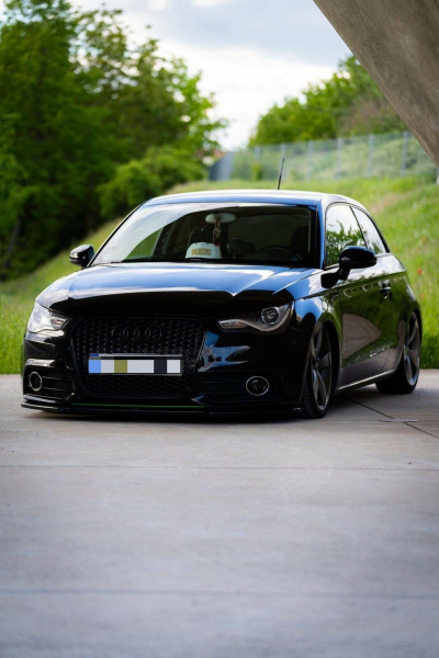 LED Tagfahrlicht Scheinwerfer für Audi A1 10-14 schwarz