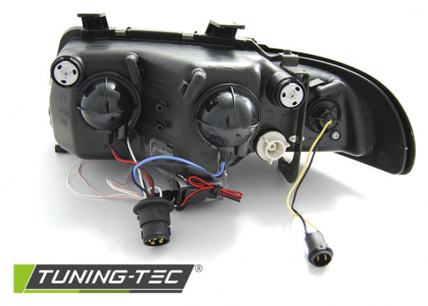 LED Angel Eyes Scheinwerfer für Audi A4 B5 94-98 chrom CCFL