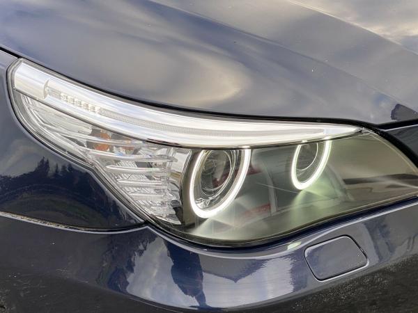 Xenon CCFL Angel Eyes Scheinwerfer für BMW 5er E60/E61 05-07 schwarz