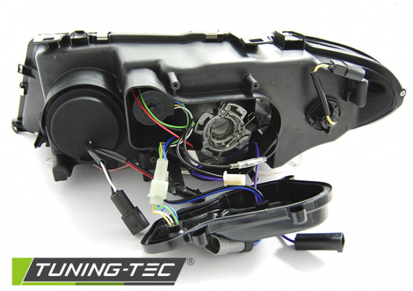 Xenon CCFL Angel Eyes Scheinwerfer für BMW 3er E46 Coupe und Cabrio 03-06 schwarz Set