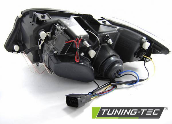 CCFL Angel Eyes Scheinwerfer für BMW 3er E90/E91 05-08 chrom