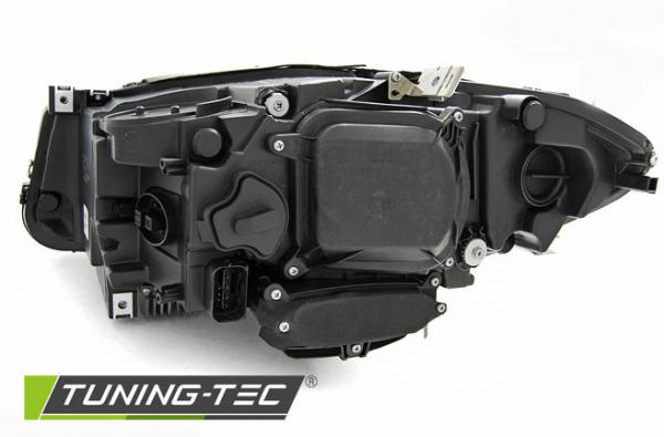 Xenon LED Tagfahrlicht Angel Eyes Scheinwerfer für BMW 5er F10/F11 10-13 schwarz