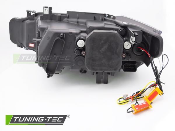 LED Upgrade Design Tagfahrlicht Angel Eyes Scheinwerfer Set für BMW 3er F30/F31 11-15 chrom