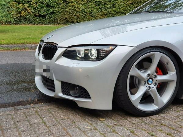 3D Xenon LED Tagfahrlicht Angel Eyes Scheinwerfer für BMW 3er Coupe/Cabrio E92/E93 06-10 schwarz