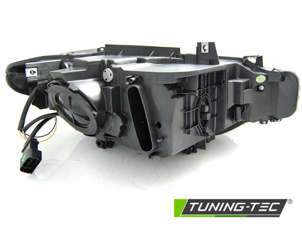 Xenon LED Tagfahrlicht Angel Eyes Scheinwerfer für BMW 3er F30/F31 11-15 schwarz AFS-Kurvenlicht