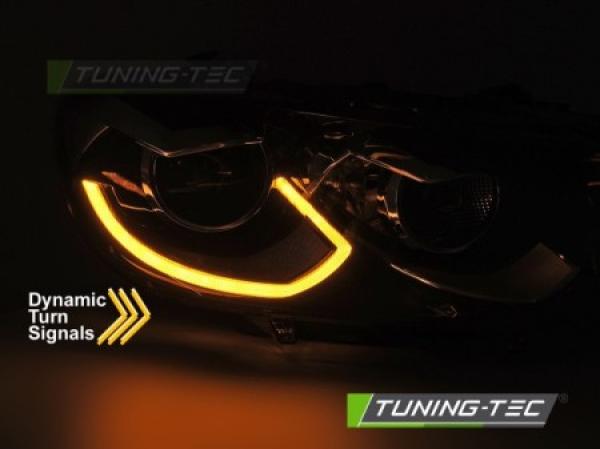 VOLL LED Tagfahrlicht Scheinwerfer Set für VW Scirocco III (3) 08-14 schwarz